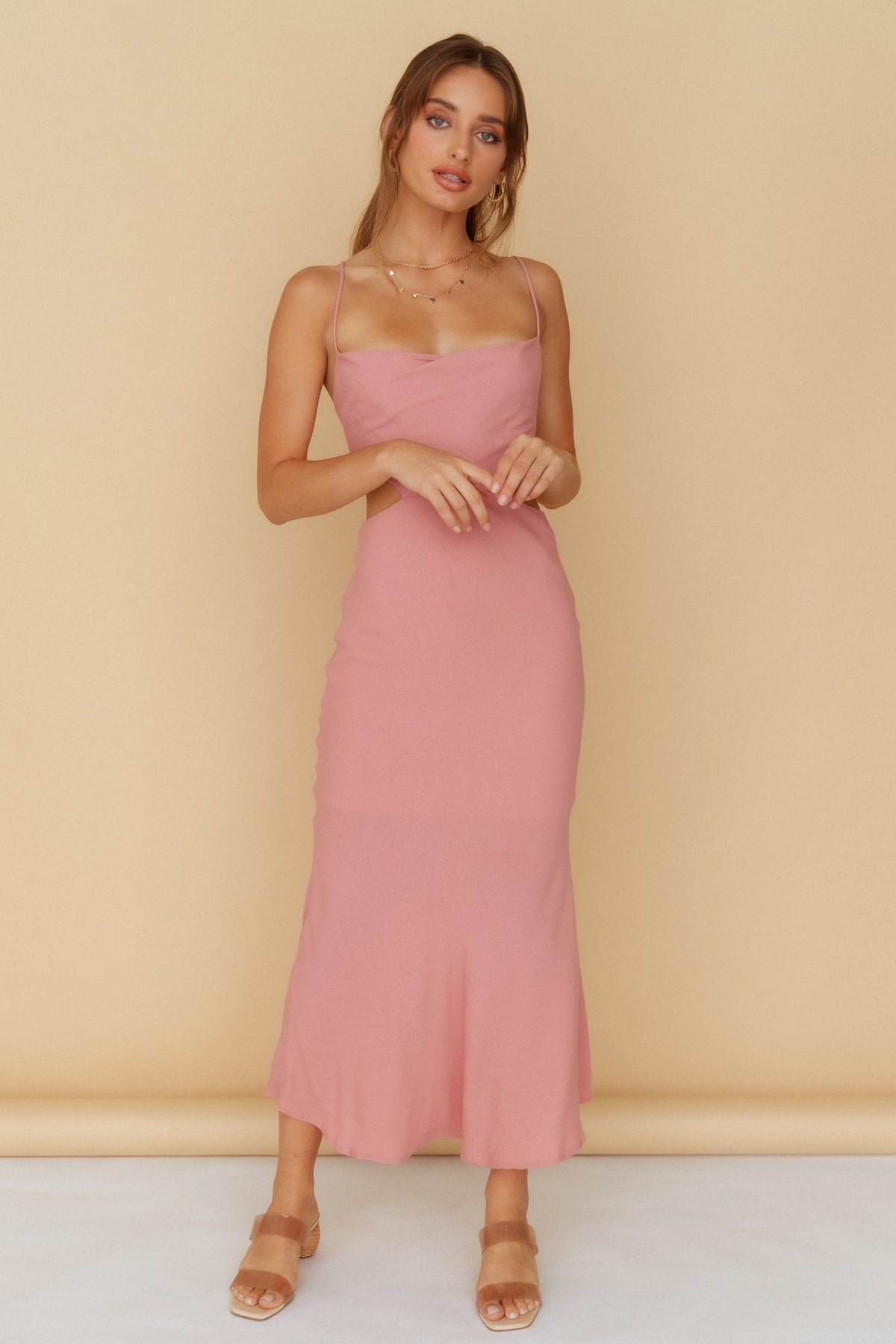 Running To You Maxi Dress Blush