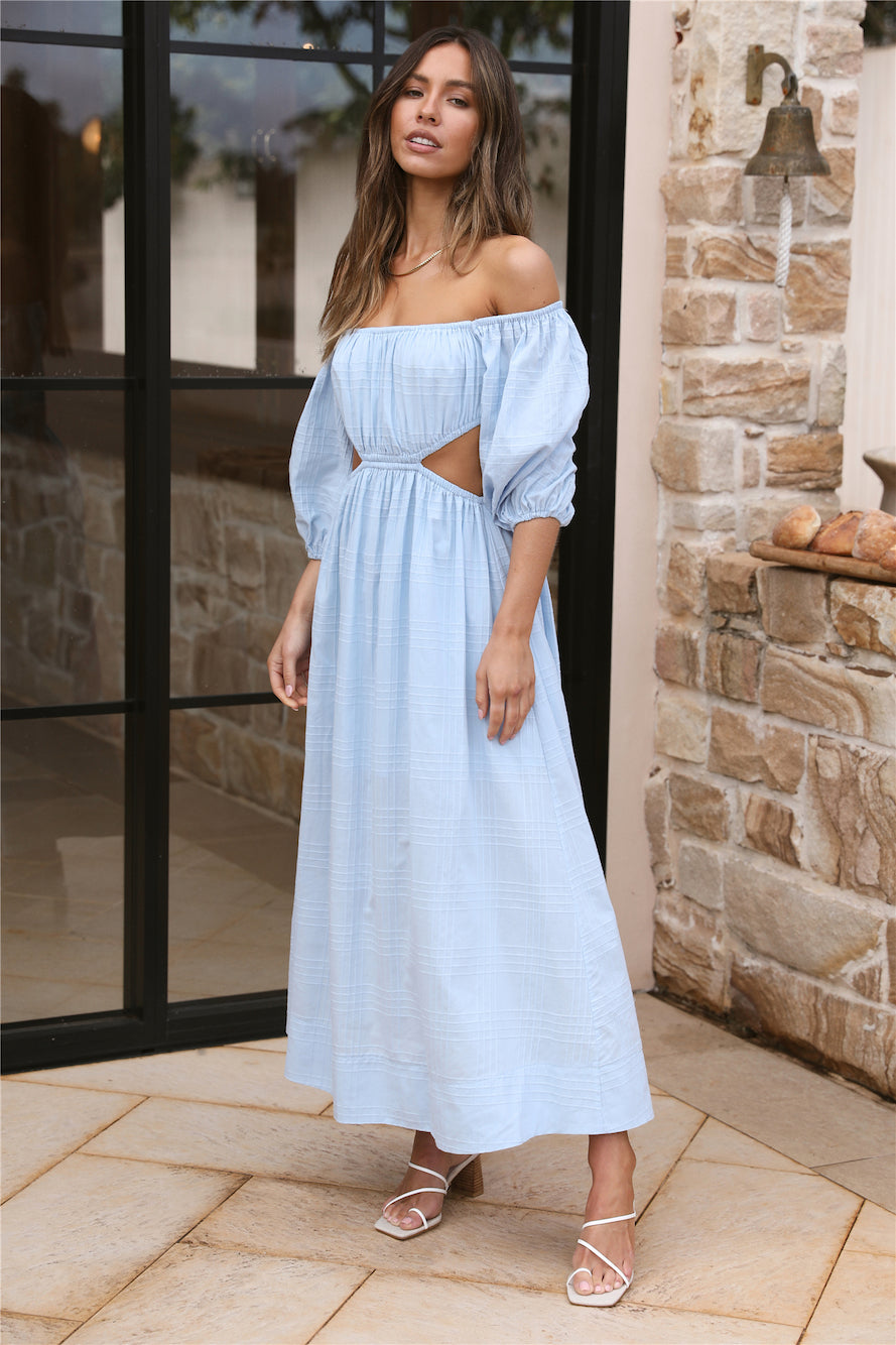 Pavilion Maxi Dress Blue