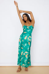 Fresh Start Maxi Dress Green