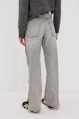 Del Mar Boyfriend - Stone Grey Studded