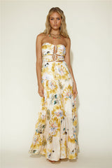 Poppyfields Maxi Dress Yellow