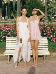 Lily Halter Pink Dress