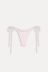 X Paige Lorenze Divine Ribbed Bikini Bottom - Blushing