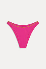 Dove Beaded Bikini Bottom - Sea Star Pink