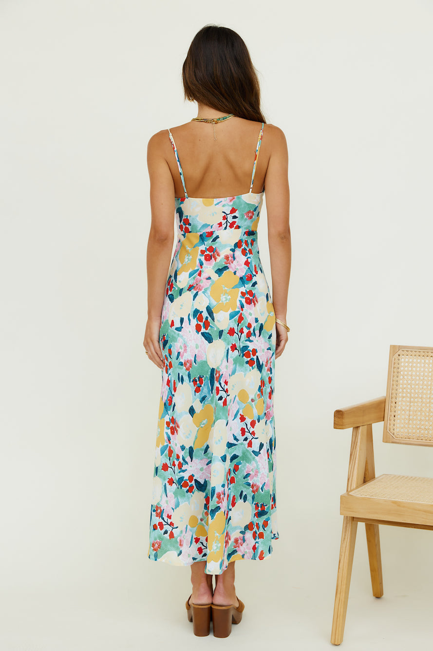 No Denial Maxi Dress Floral