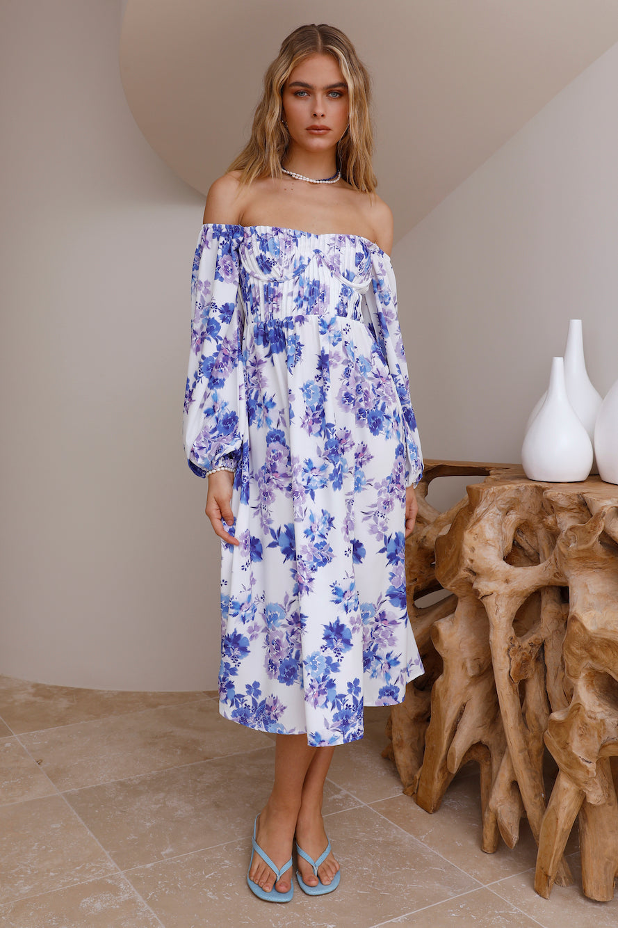 Sweet Epiphany Maxi Dress Floral