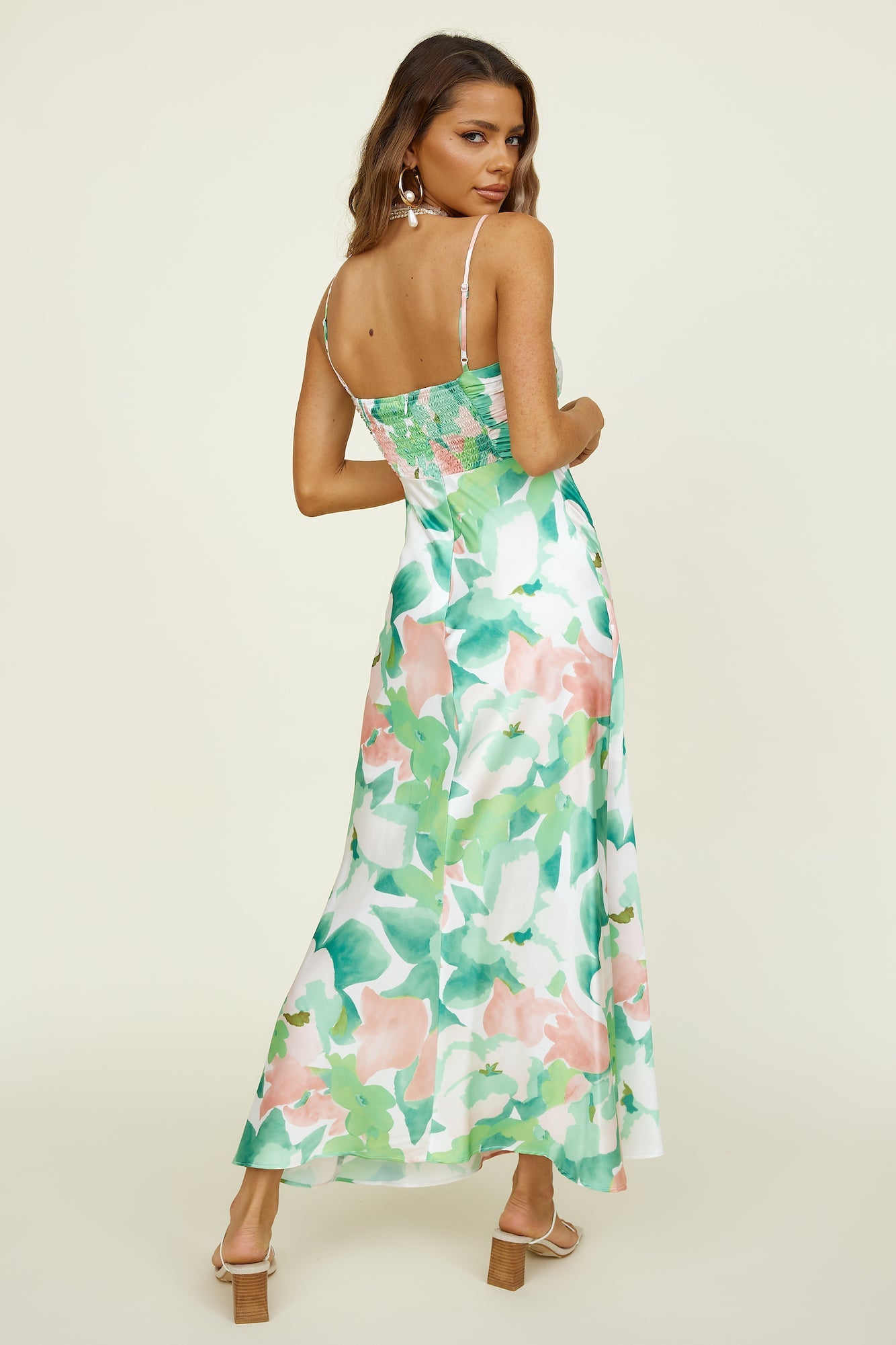 Meet Me There Maxi Dress Green