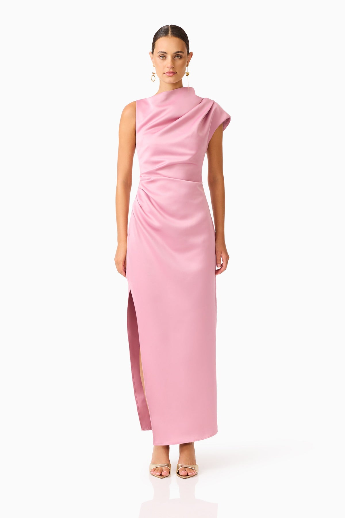 Coralie Maxi Gown in Pink