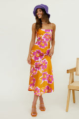 Malachime Maxi Dress Orange