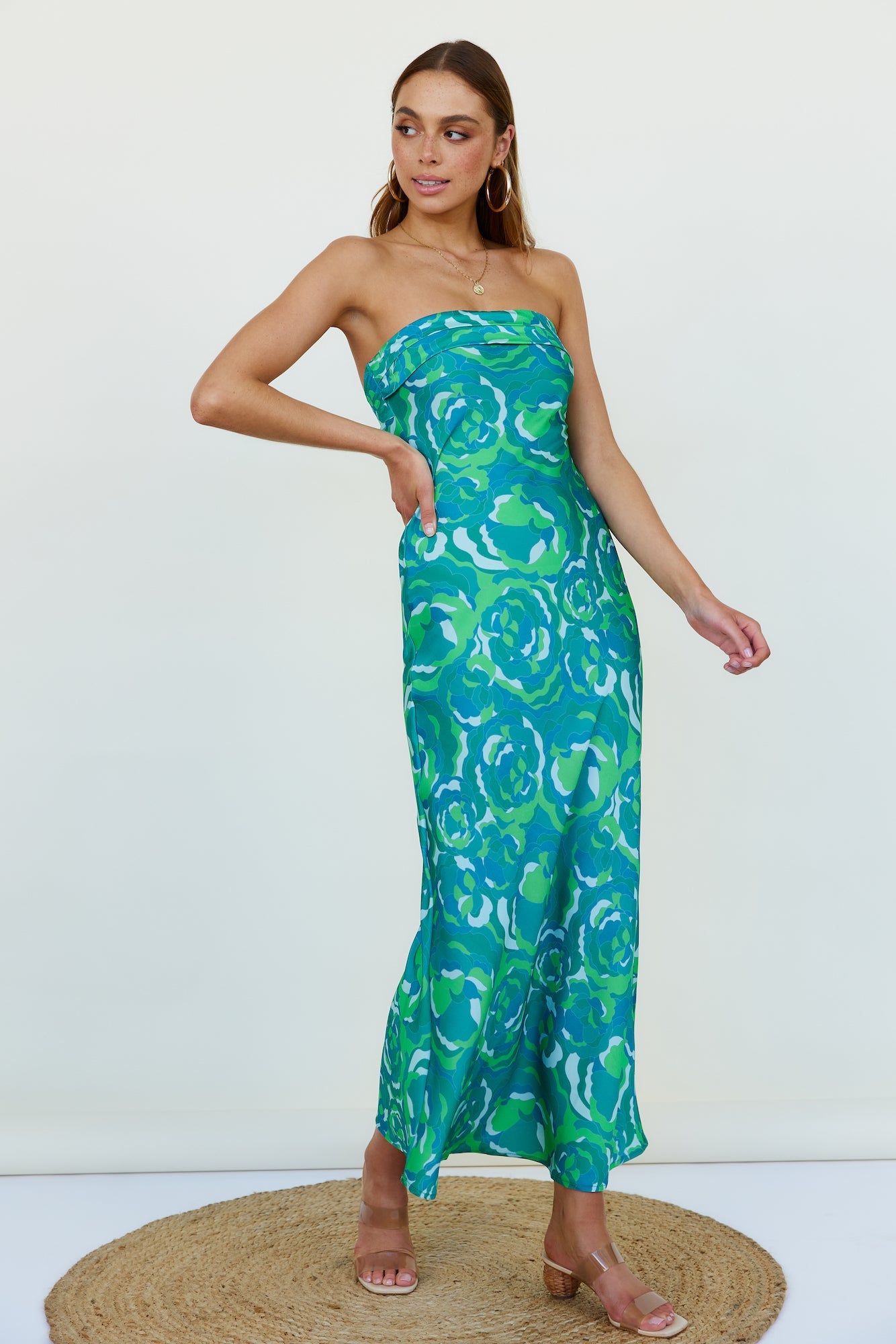 Viburnam Maxi Dress Green