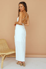 Staria Maxi Dress White