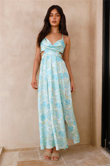 Manifesting Us Maxi Dress Blue