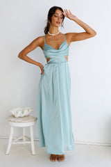 Be My Darling Maxi Dress Light Blue