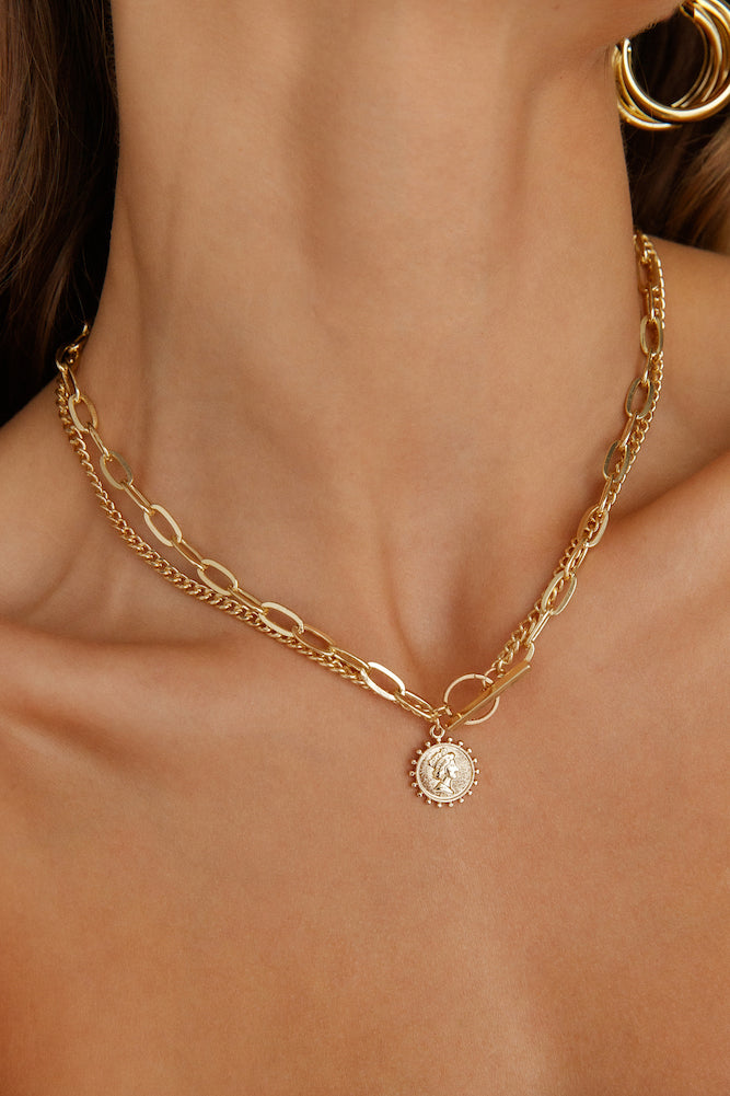 Crown Legacy Necklace Gold