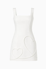 Buttercup Party Dress in White