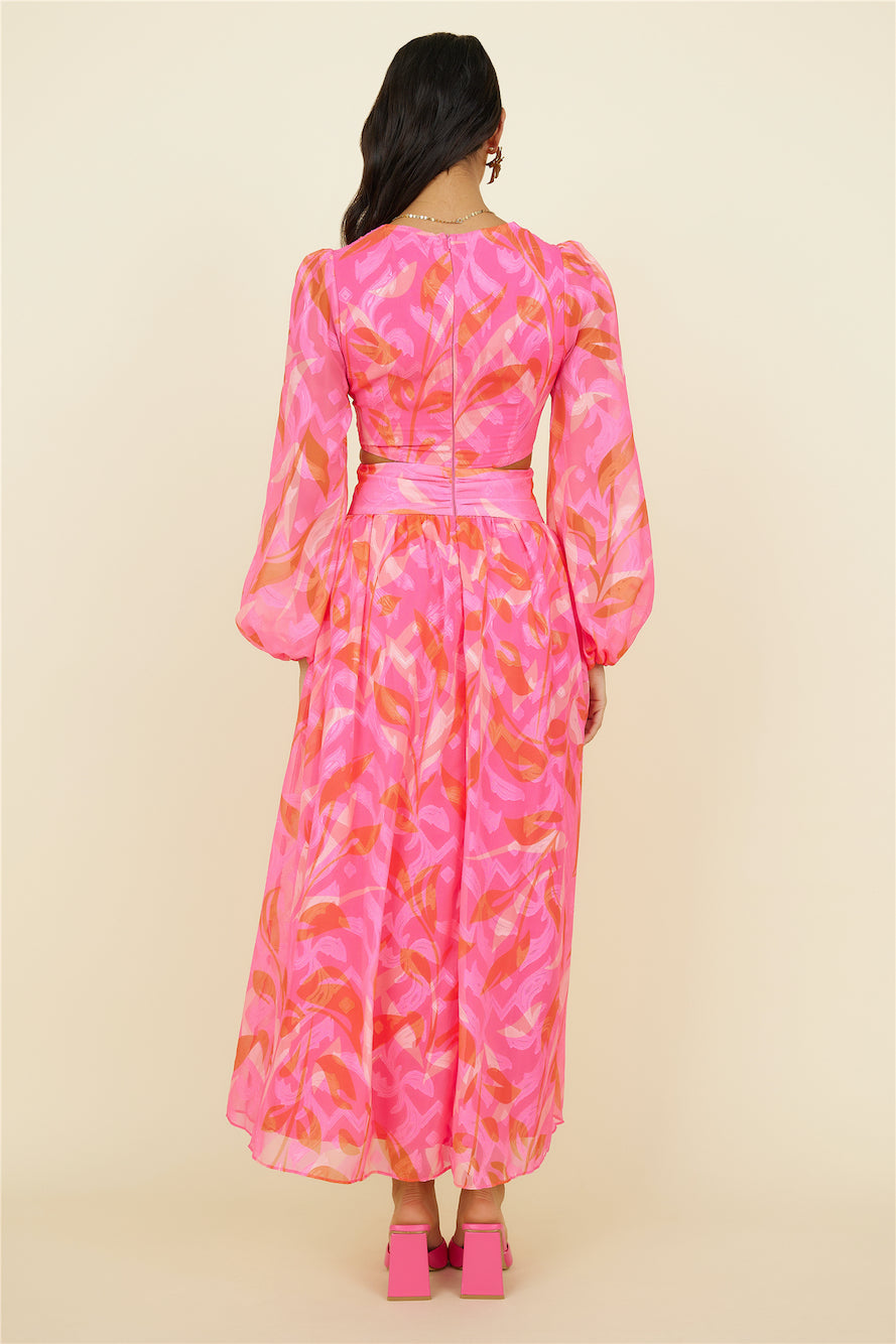 Angel City Maxi Dress Pink