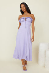 Soft Melody Maxi Dress Purple