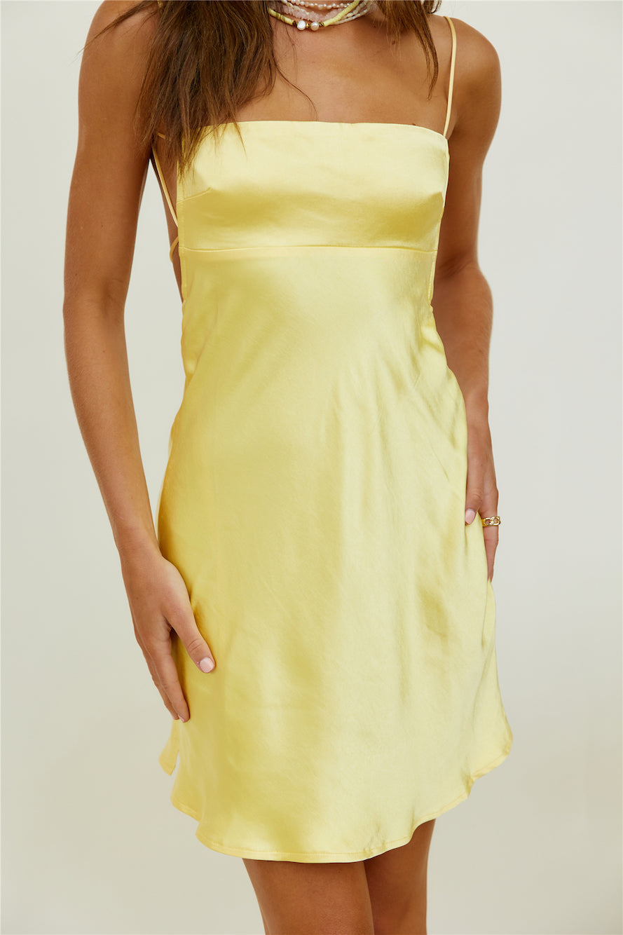 Sentimental Living Dress Yellow