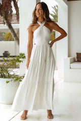 Vanes Maxi Dress White