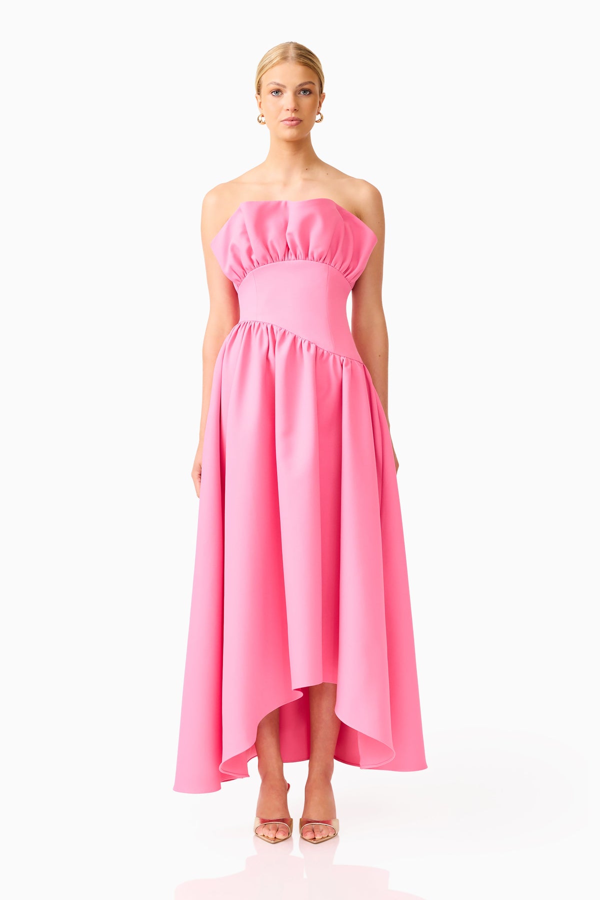 Laurel Sleeveless Maxi Dress in Pink