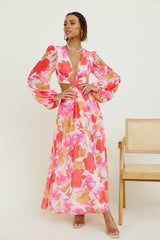 Iris Pairings Maxi Dress Floral