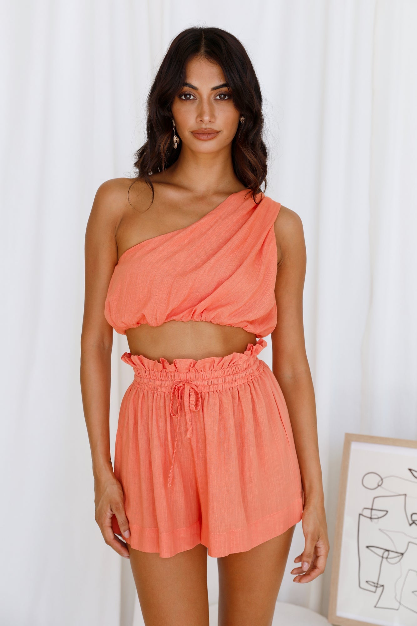 Sweet Release Crop Top Orange