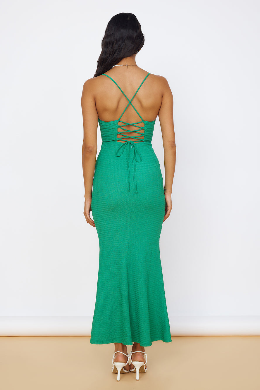 La Bella Vita Maxi Dress Green