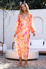 Last Request Maxi Dress Orange