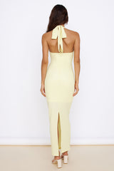 New Found Purpose Maxi Dress Yellow