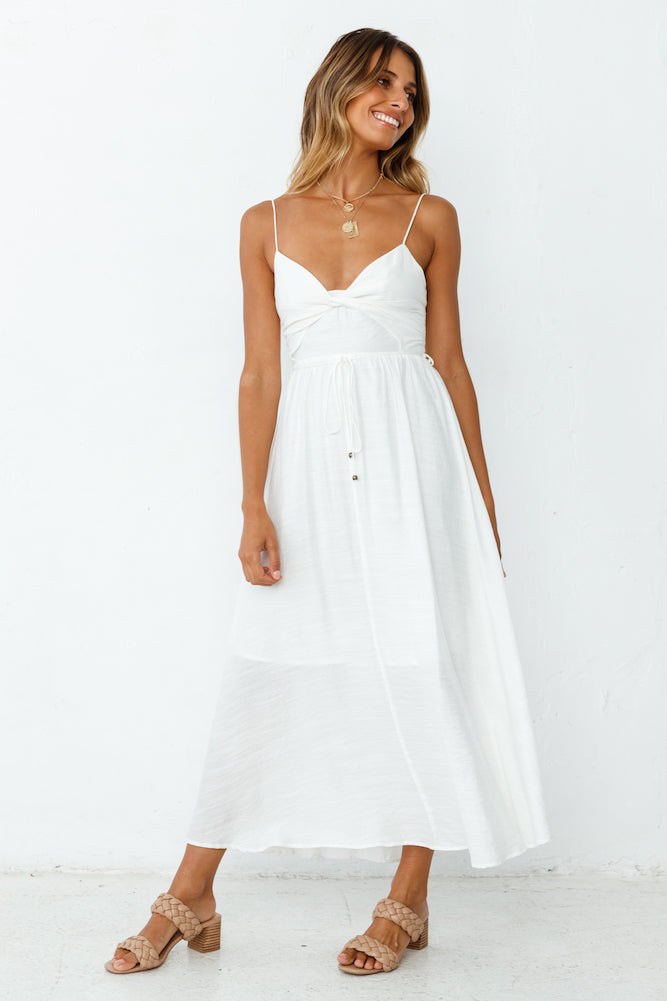 Phenomenon Maxi Dress White