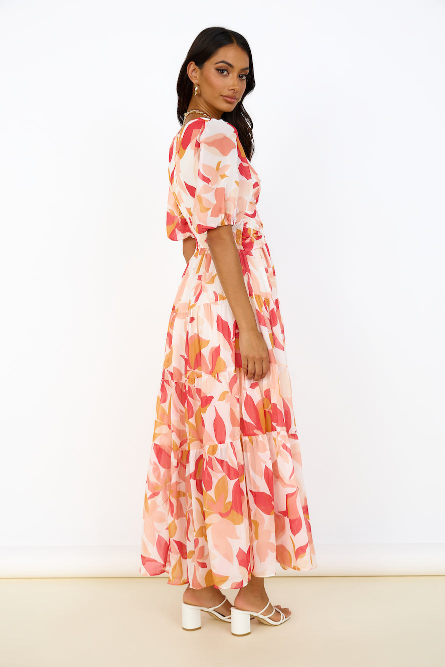 Bewitching Soul Maxi Dress Pink