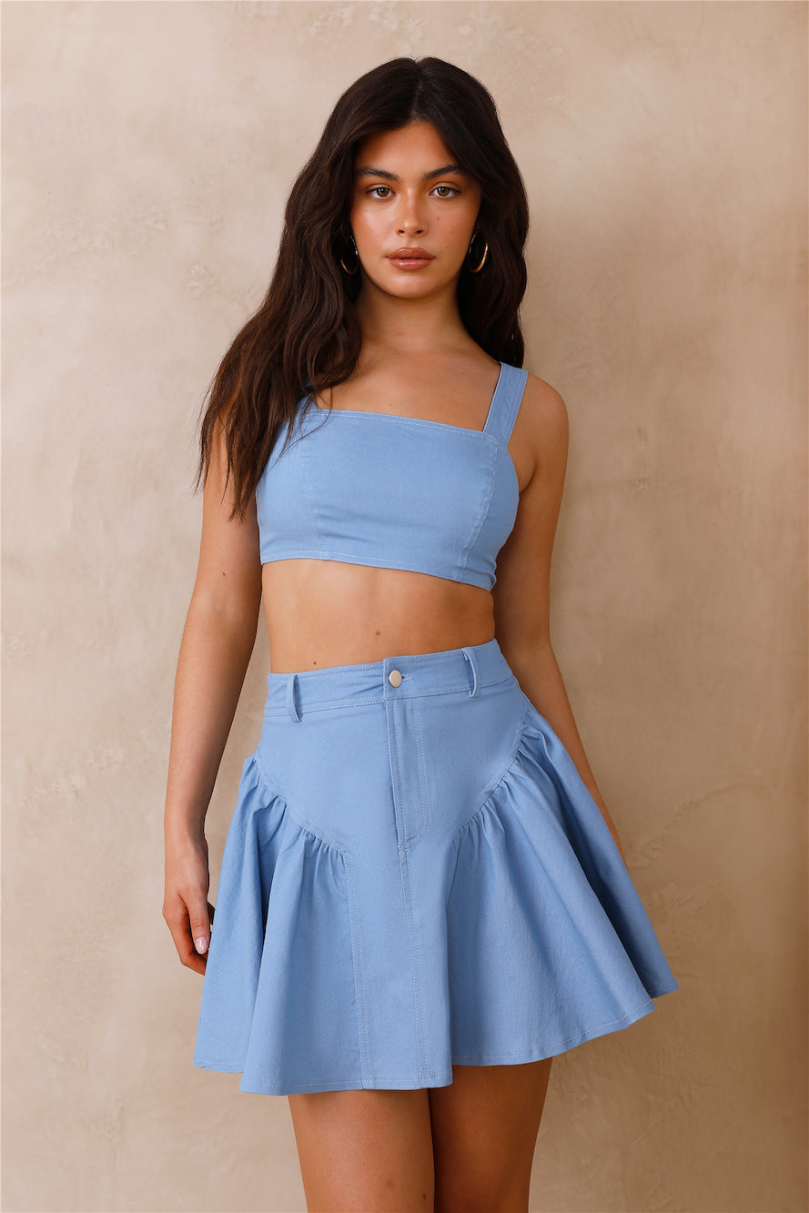 Ocean Dreamer Skirt Blue