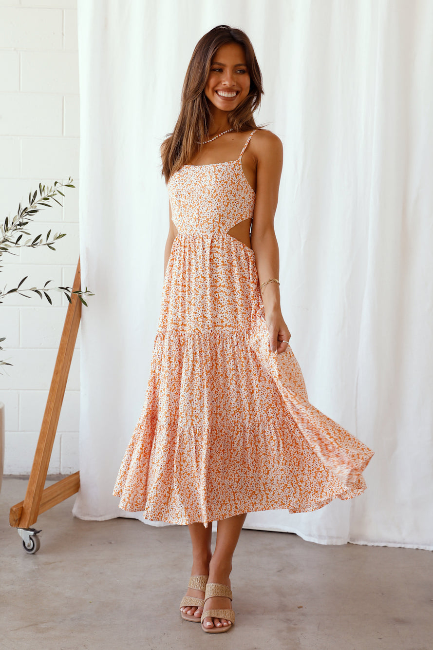 Sunburst Maxi Dress