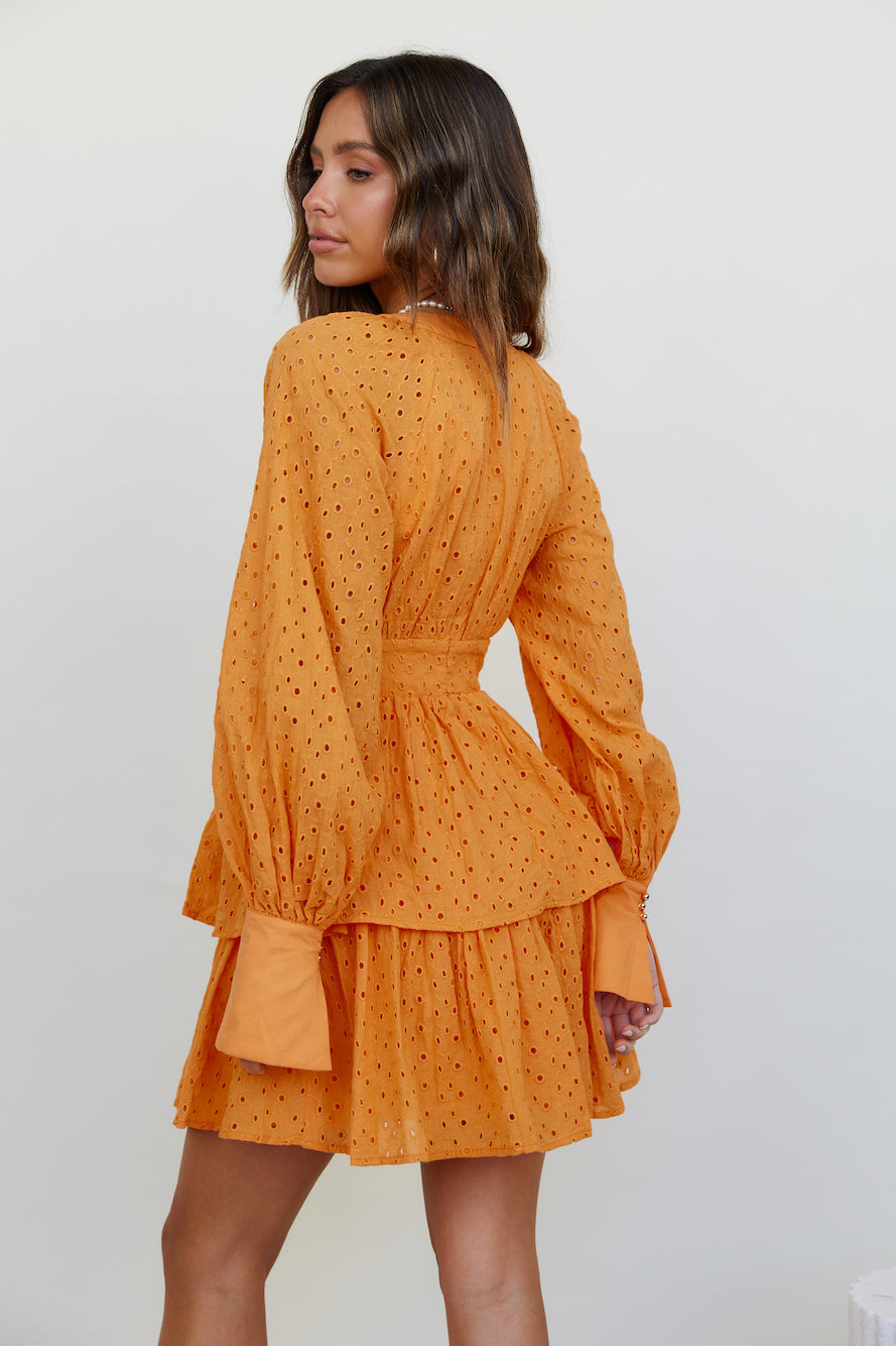 Citrus Scents Dress Orange