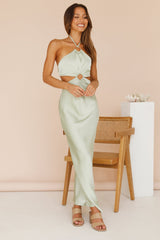 Soul Voices Maxi Dress Green