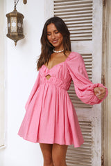 SEVEN WONDERS Freya L/S Dress Bubblegum