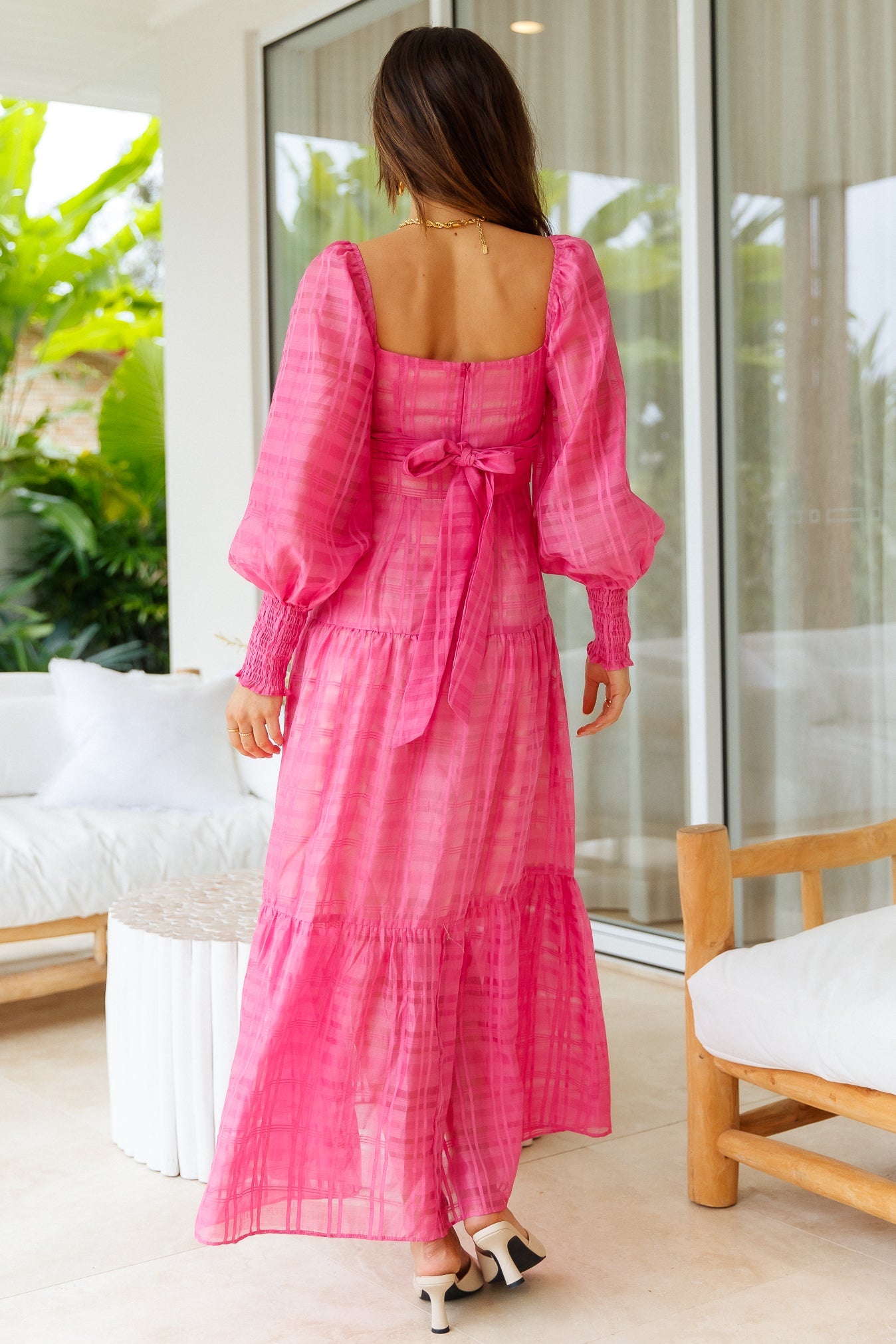 Dance And Forget Maxi Dress Pink