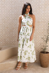 Sweet As Honey Maxi Dress Green