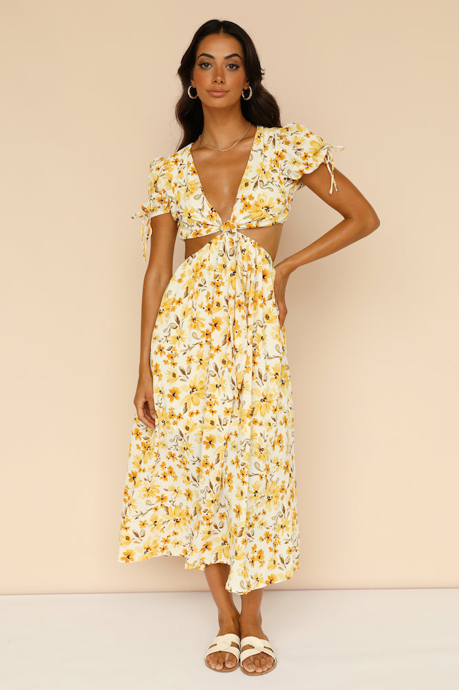 Flowers In The Sun Maxi Dress