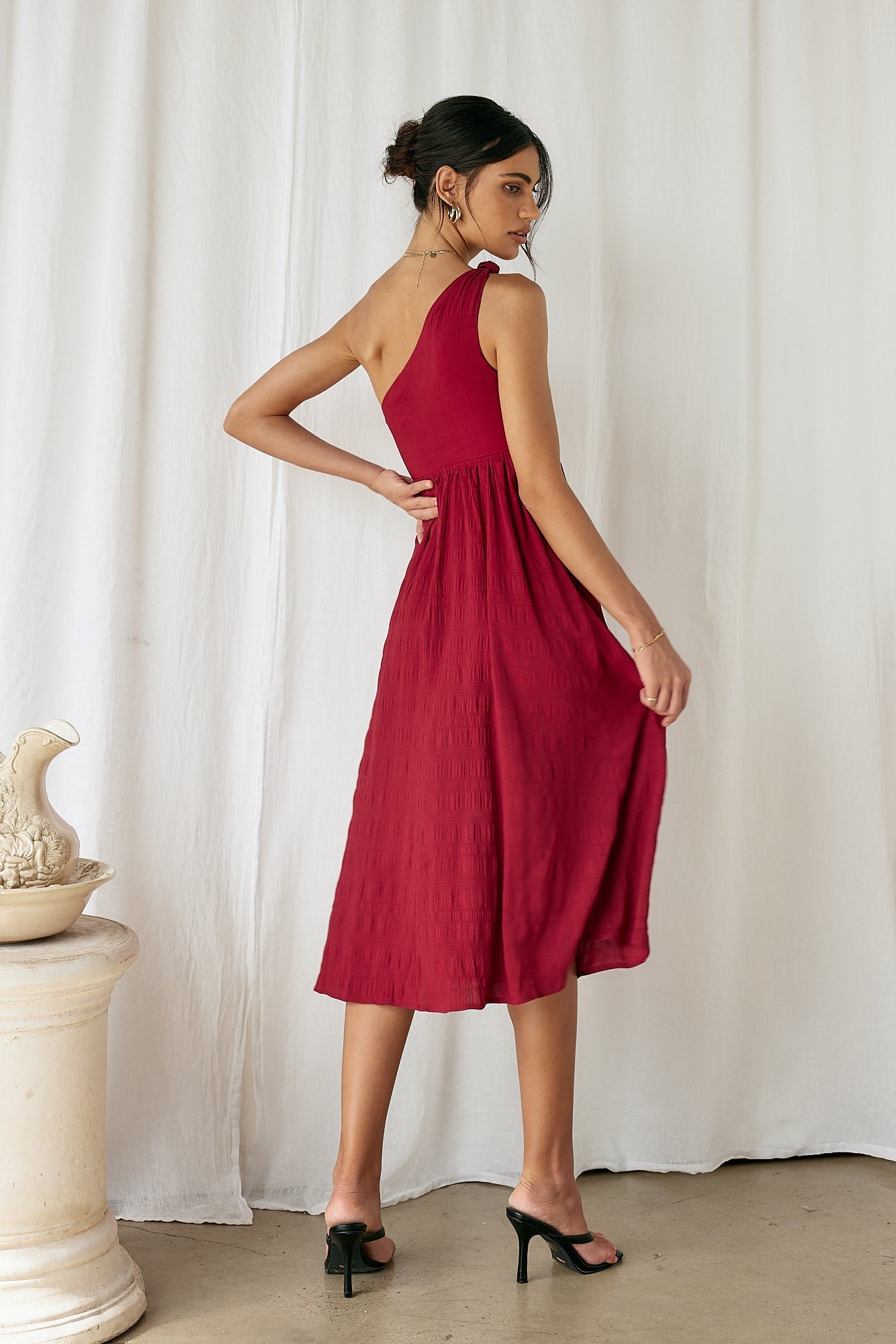 Dive In Maxi Dress Red