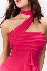 Chiffon Wrap Dress