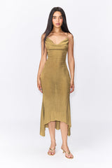 Elsie Cowl Neck Dress