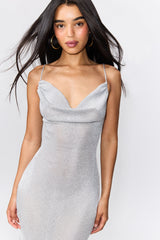 Elsie Cowl Neck Dress