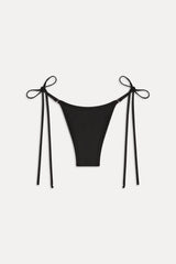 Elena Skimpy Bikini Bottom - Black