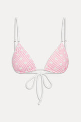 Elena Reversible Micro Bikini Top - Sprinkles