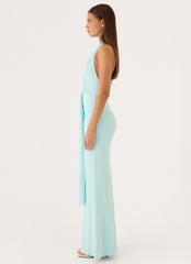 Emiliana Maxi Dress - Aqua