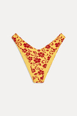 Enzo Cheeky Bikini Bottom - Favorite Flower