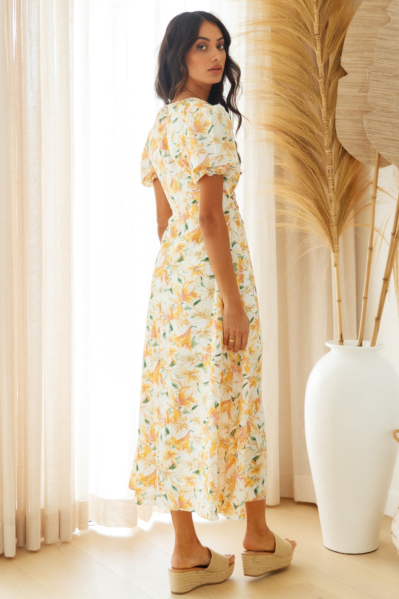 Calling My Name Maxi Dress Floral