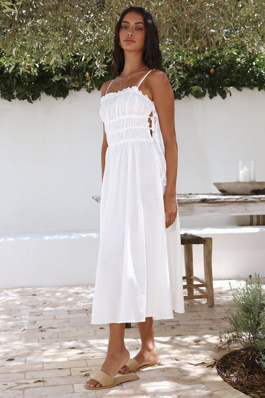 Home To You Maxi Dress White