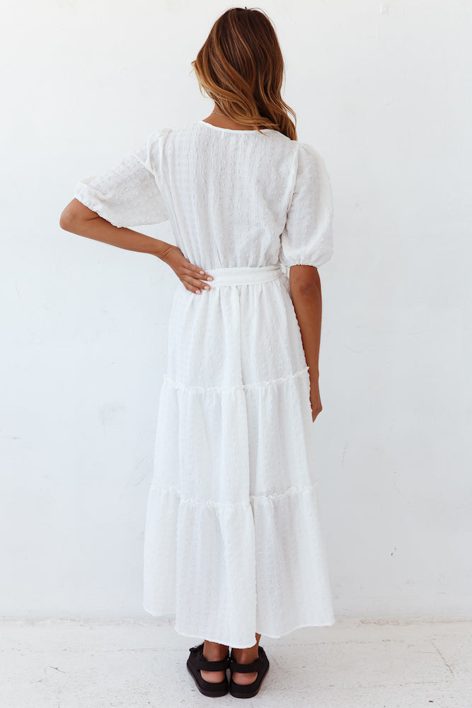 Gracia Maxi Dress White